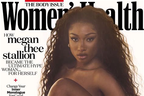 meg the stallion naked|Megan Thee Stallion goes completely nude in Womens Health